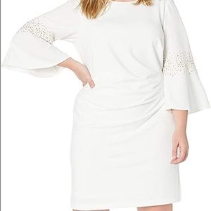 Jessica Howard Plus White Cocktail Dress (Macy’s)